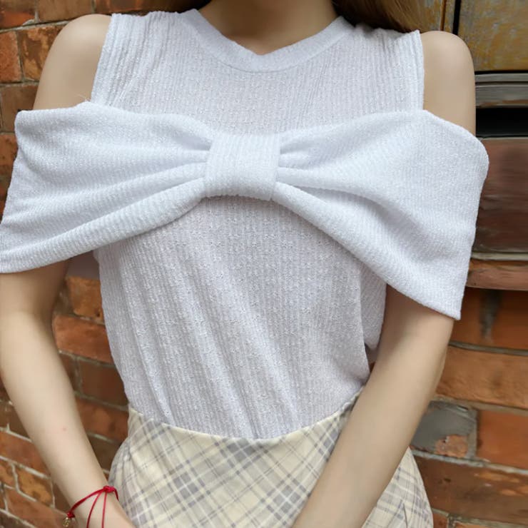 【17338】2WAYリボントップス	 | SneepDip | 詳細画像2 