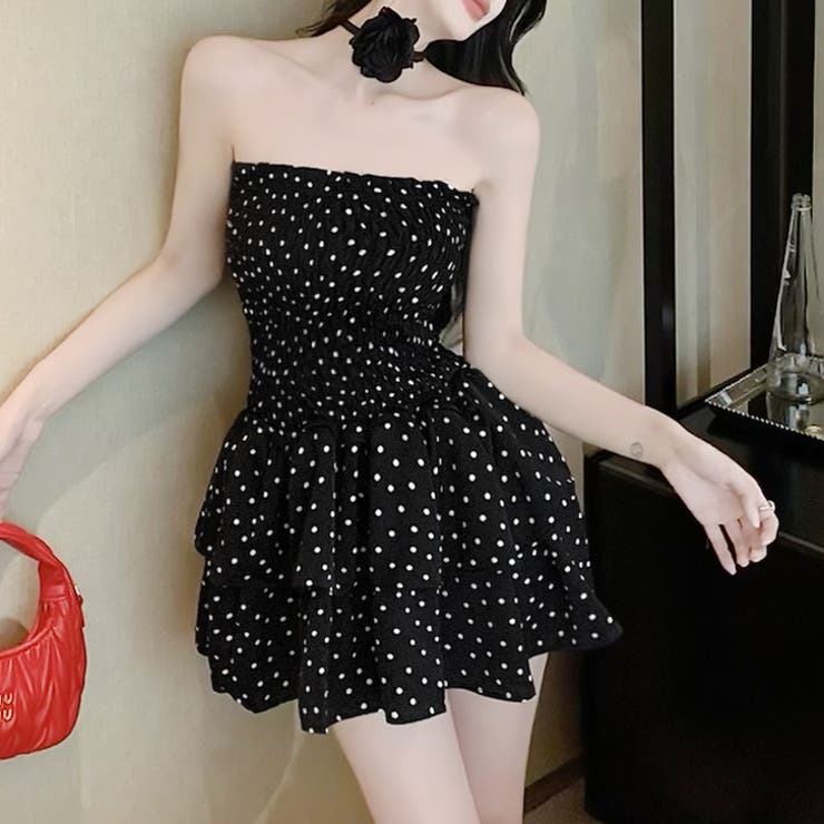 【17344】ドットベアワンピース	 | SneepDip | 詳細画像10 