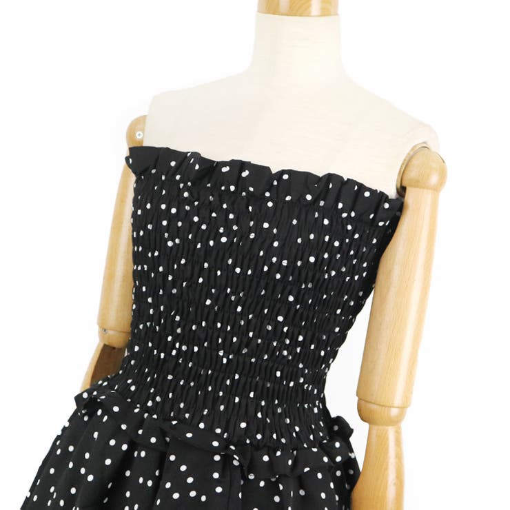 【17344】ドットベアワンピース	 | SneepDip | 詳細画像4 