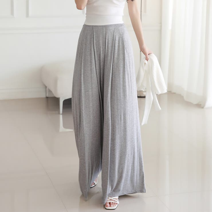 【17355】フレアワイドパンツ	 | SneepDip | 詳細画像2 