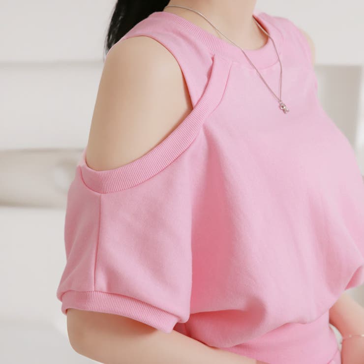 【17356】オープンショルダースウェットセットアップ	 | SneepDip | 詳細画像5 