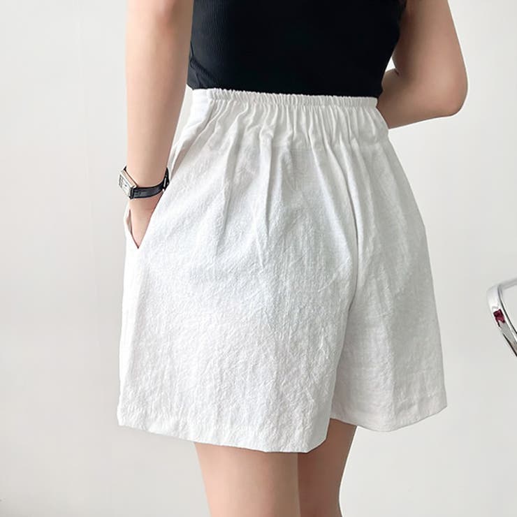 【17371】タックショートパンツ	 | SneepDip | 詳細画像3 