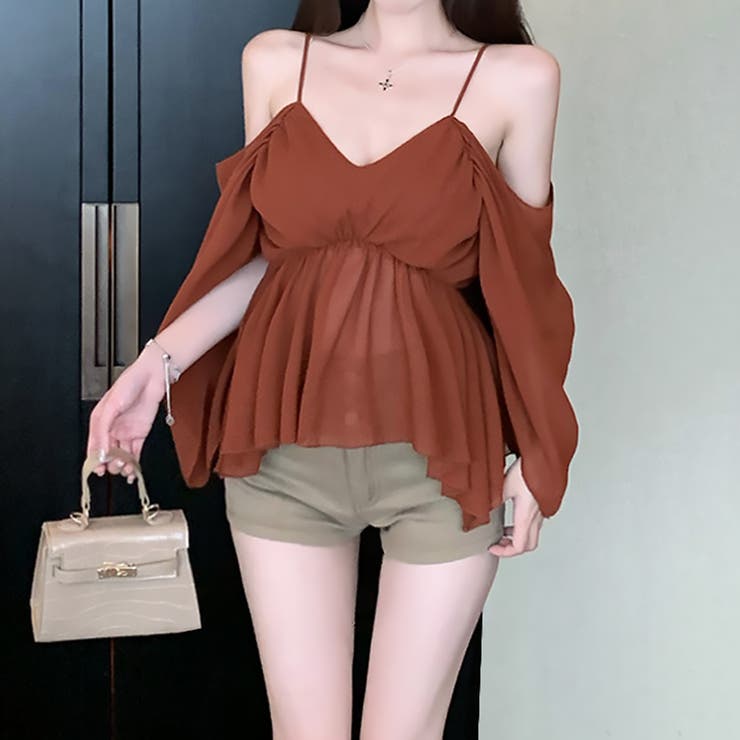 【17375】ハンギングスリーブキャミ	 | SneepDip | 詳細画像2 