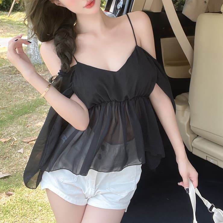 【17375】ハンギングスリーブキャミ	 | SneepDip | 詳細画像3 