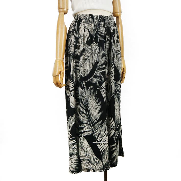 【17376】ボタニカルワイドパンツ	 | SneepDip | 詳細画像4 