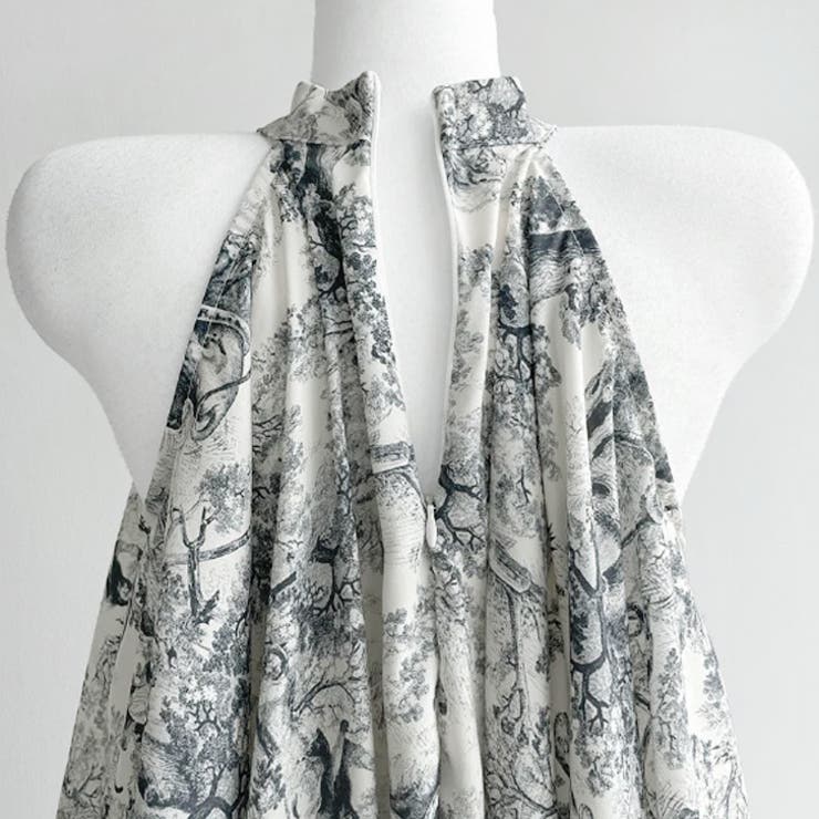 【17377】ホルターネックシフォンブラウス	 | SneepDip | 詳細画像6 