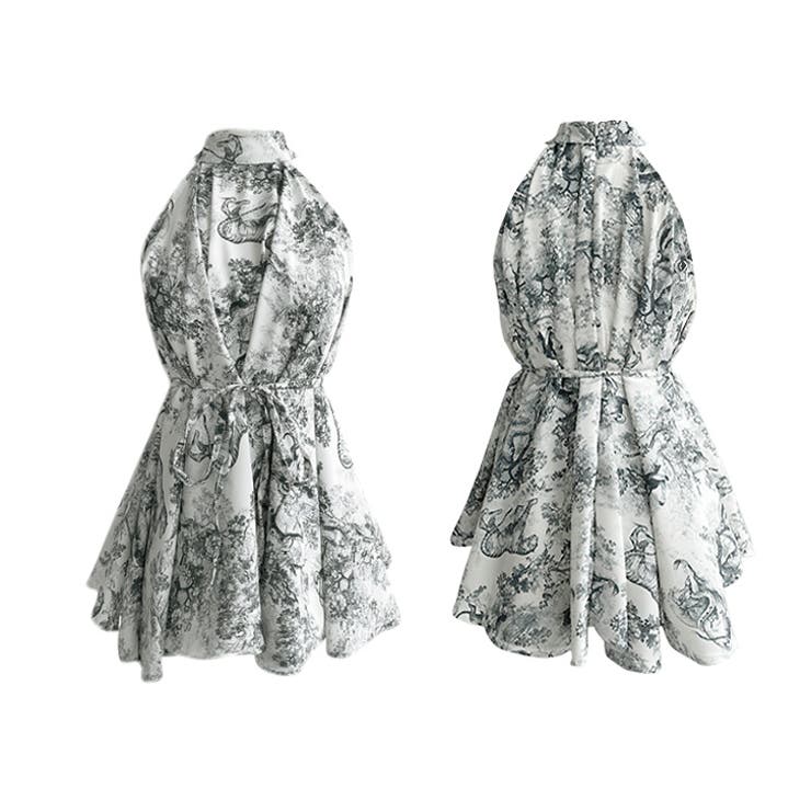 【17377】ホルターネックシフォンブラウス	 | SneepDip | 詳細画像10 