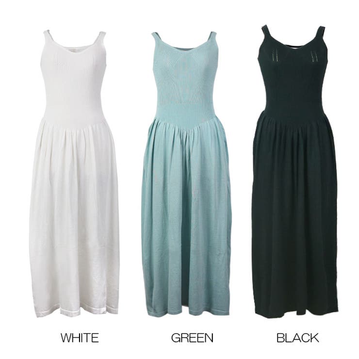 【17388】ニットキャミロングワンピース	 | SneepDip | 詳細画像8 