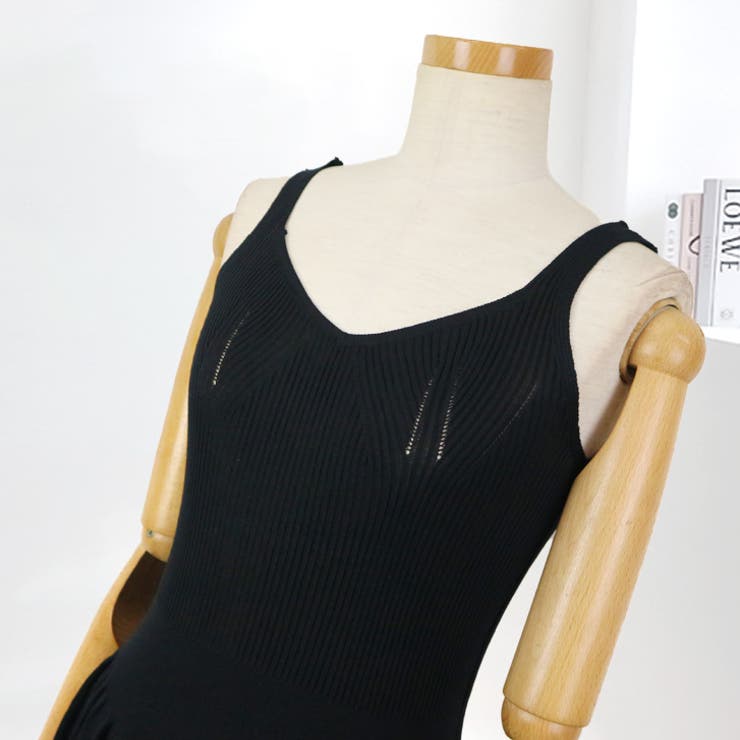 【17388】ニットキャミロングワンピース	 | SneepDip | 詳細画像4 