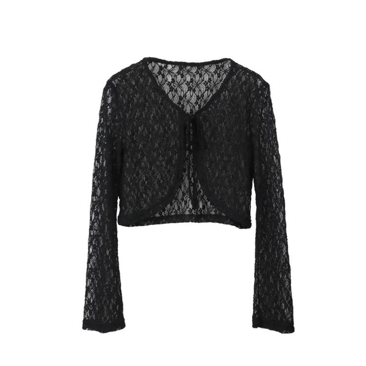 ブラック | 【17390】レースボレロ	 | SneepDip