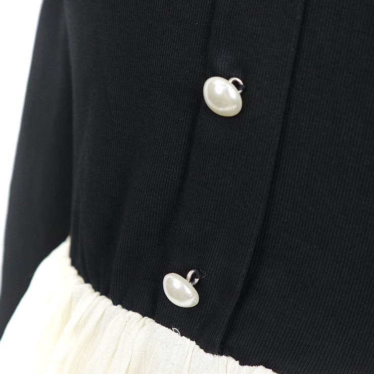 【17412】バイカラーオフショルワンピース	 | SneepDip | 詳細画像6 