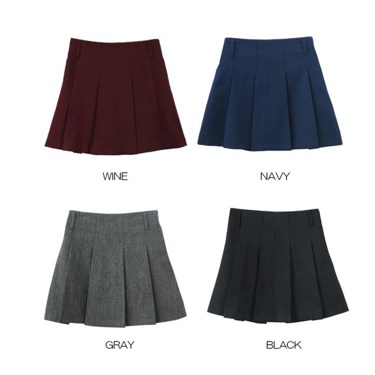 【17418】プリーツミニスカート	 | SneepDip | 詳細画像7 