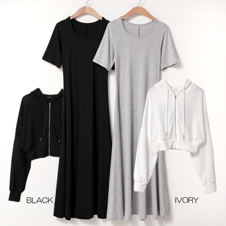 【17429】フーディー＆ロングTシャツワンピース	 | SneepDip | 詳細画像11 