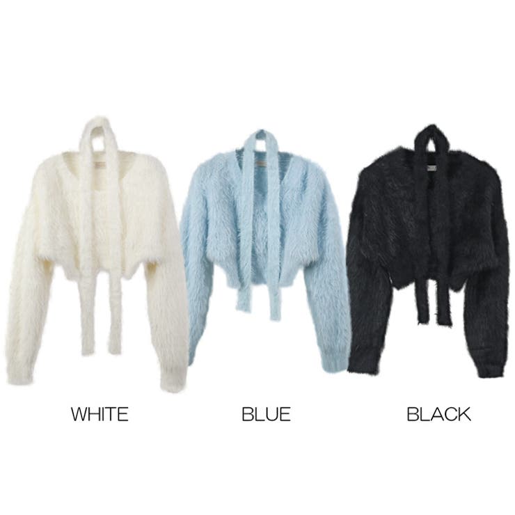 【17463】ストールシャギーVニット	 | SneepDip | 詳細画像10 