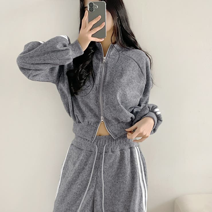 【17467】フリースサイドラインパンツSET	 | SneepDip | 詳細画像3 