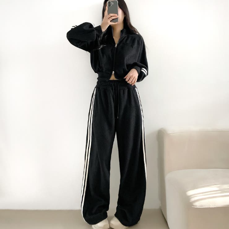 【17467】フリースサイドラインパンツSET	 | SneepDip | 詳細画像4 