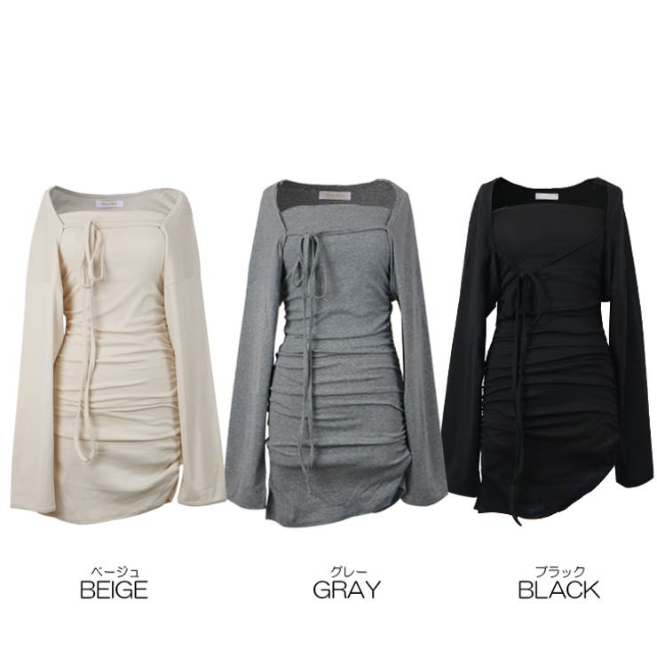 【17470】ベアワンピース&ショートボレロ	 | SneepDip | 詳細画像10 