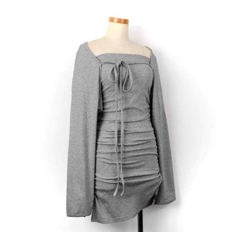 【17470】ベアワンピース&ショートボレロ	 | SneepDip | 詳細画像4 