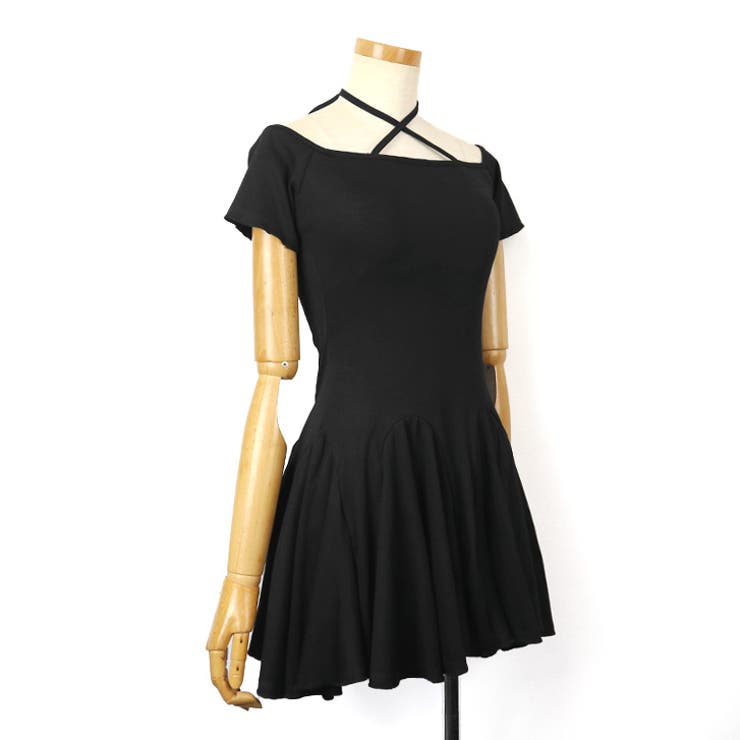 【17471】ホルターネックフレアワンピース	 | SneepDip | 詳細画像6 