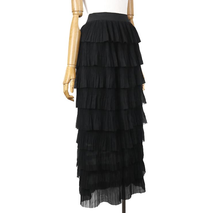 【17472】ティアードロングスカート	 | SneepDip | 詳細画像8 