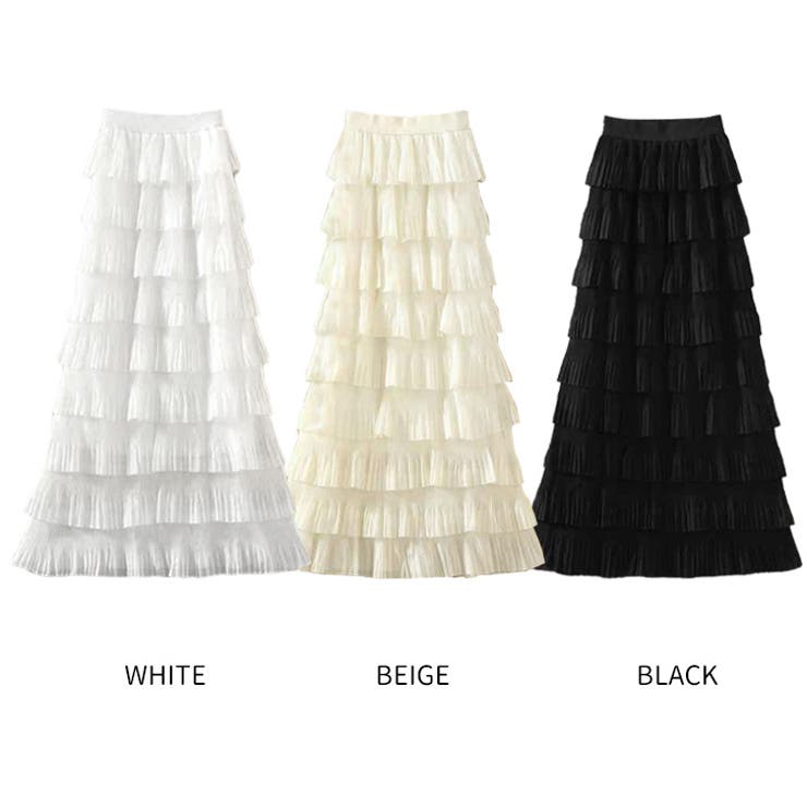 【17472】ティアードロングスカート	 | SneepDip | 詳細画像12 