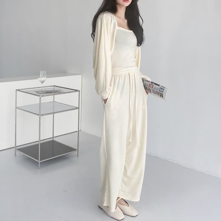 アイボリー | 【17489】こなれリラックスコーデ3点SET	 | SneepDip