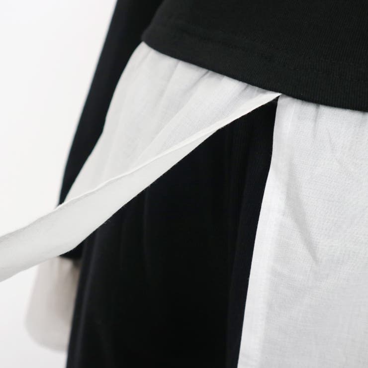 【17491】ドッキングシャツデザイントップス	 | SneepDip | 詳細画像4 