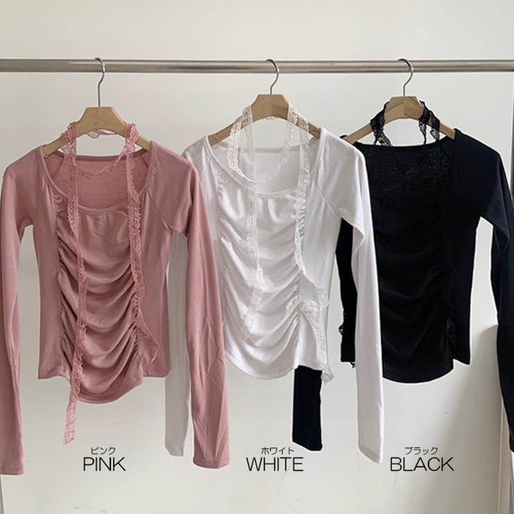 【17492】 レースストールシャーリングトップス	 | SneepDip | 詳細画像10 