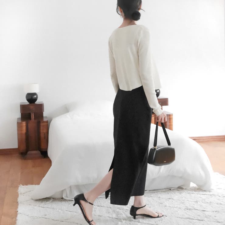 【17497】ニットキャミ＆カーディガン	 | SneepDip | 詳細画像3 