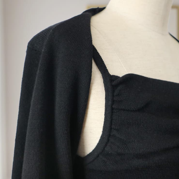 【17497】ニットキャミ＆カーディガン	 | SneepDip | 詳細画像7 