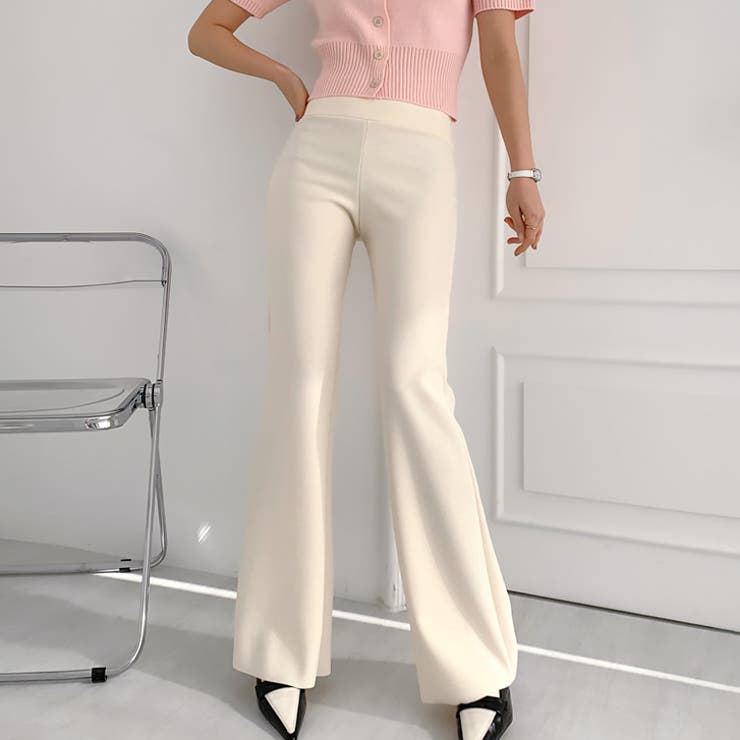 【17499】ストレッチフレアロングパンツ | SneepDip | 詳細画像2 