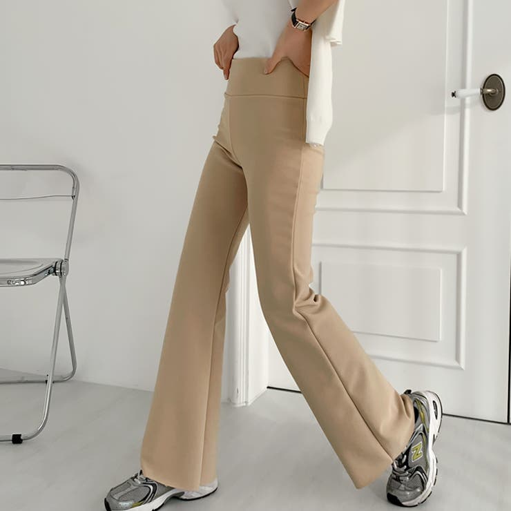 【17499】ストレッチフレアロングパンツ | SneepDip | 詳細画像4 