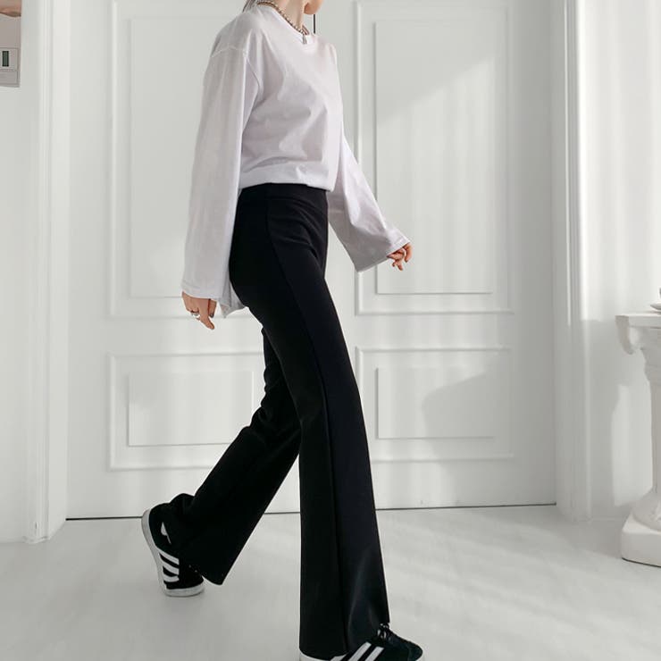 【17499】ストレッチフレアロングパンツ | SneepDip | 詳細画像6 