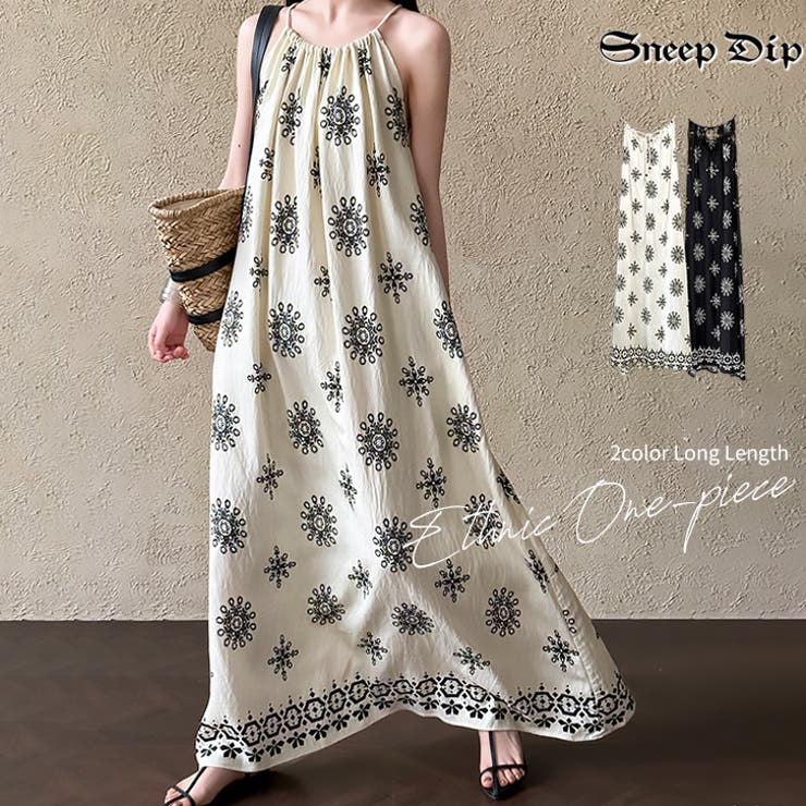 【17503】エスニックロングワンピース | SneepDip | 詳細画像1 