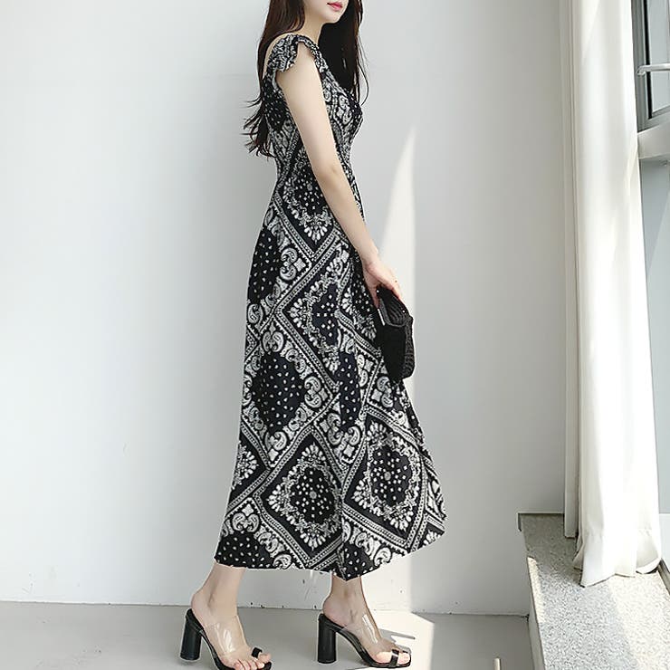 【17504】ペイズリーロングワンピース	 | SneepDip | 詳細画像5 