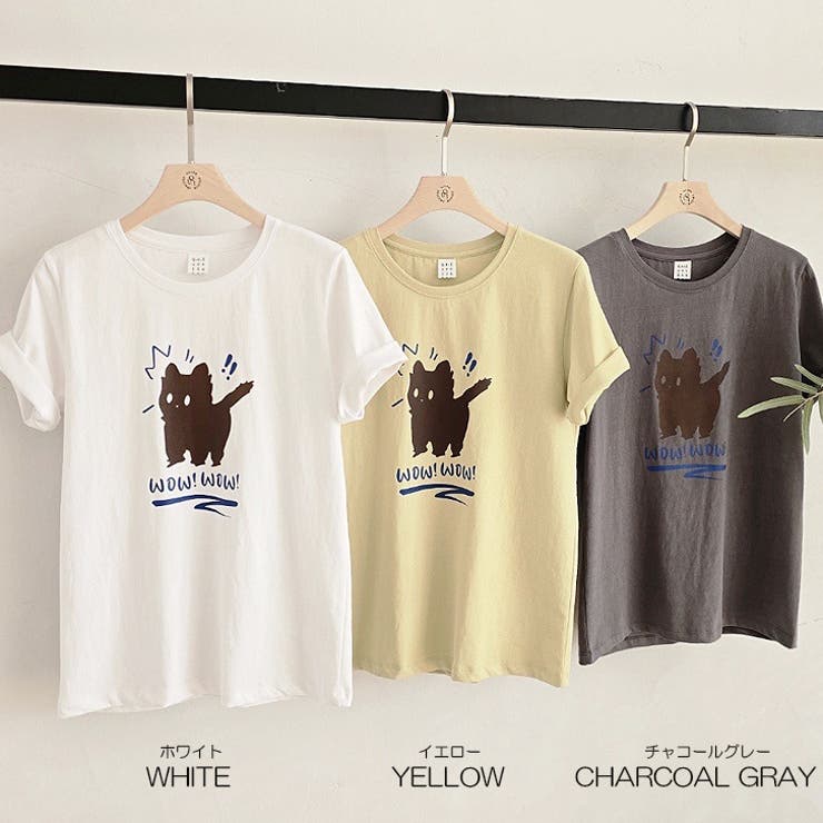 【17506】キャットプリントTシャツ	 | SneepDip | 詳細画像7 