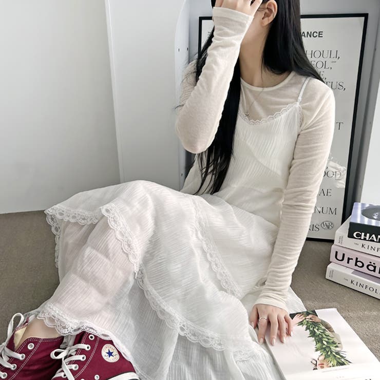 17507】ティアードキャミワンピース [品番：ASHW0001672