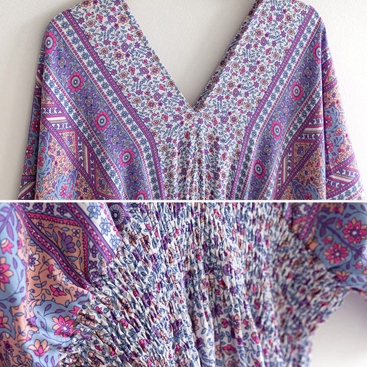 【17510】オリエンタルフラワーワンピース	 | SneepDip | 詳細画像12 