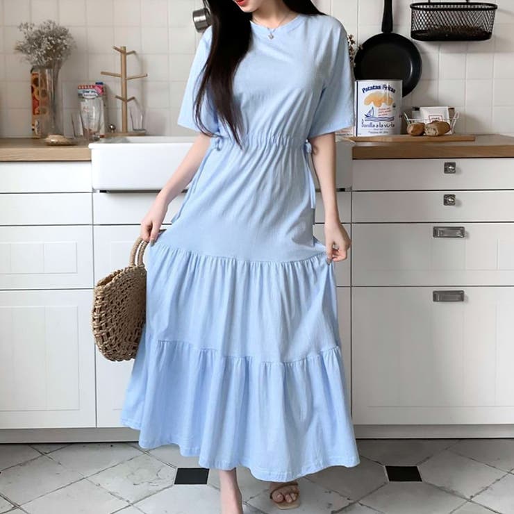 【17521】ティアードロングワンピース	 | SneepDip | 詳細画像2 