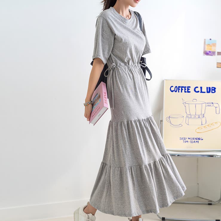 【17521】ティアードロングワンピース	 | SneepDip | 詳細画像3 