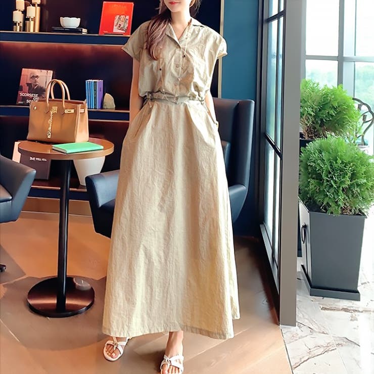 【17525】開襟ブラウス&スカートSET | SneepDip | 詳細画像2 