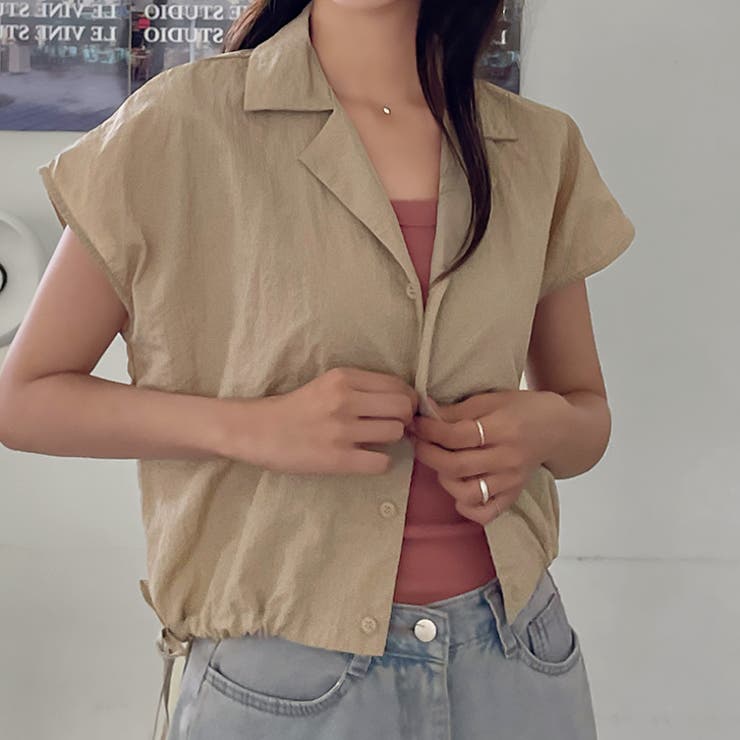 【17525】開襟ブラウス&スカートSET | SneepDip | 詳細画像8 