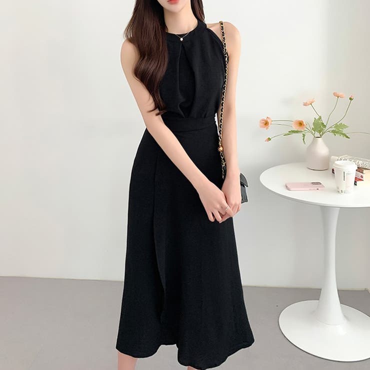 【17542】ホルターネックキャミ＆スカートSET	 | SneepDip | 詳細画像6 