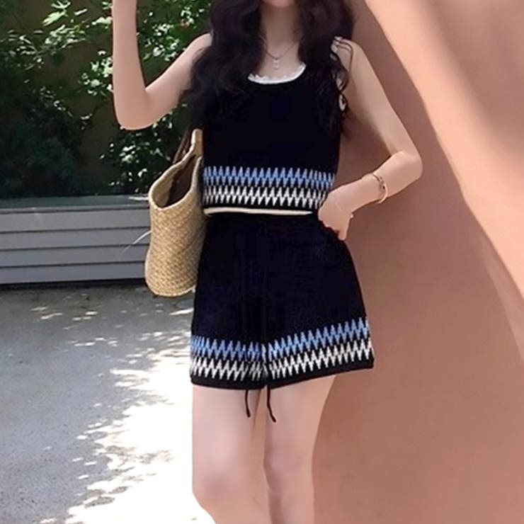 【17545】ボヘミアンタンク＆ショートパンツ	 | SneepDip | 詳細画像14 