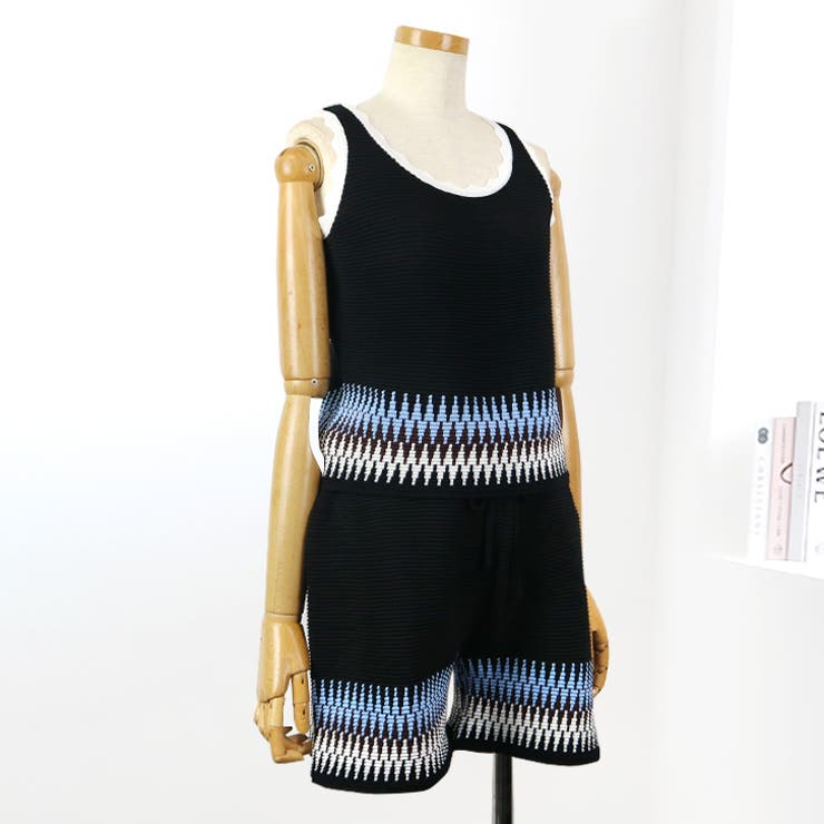 【17545】ボヘミアンタンク＆ショートパンツ	 | SneepDip | 詳細画像6 