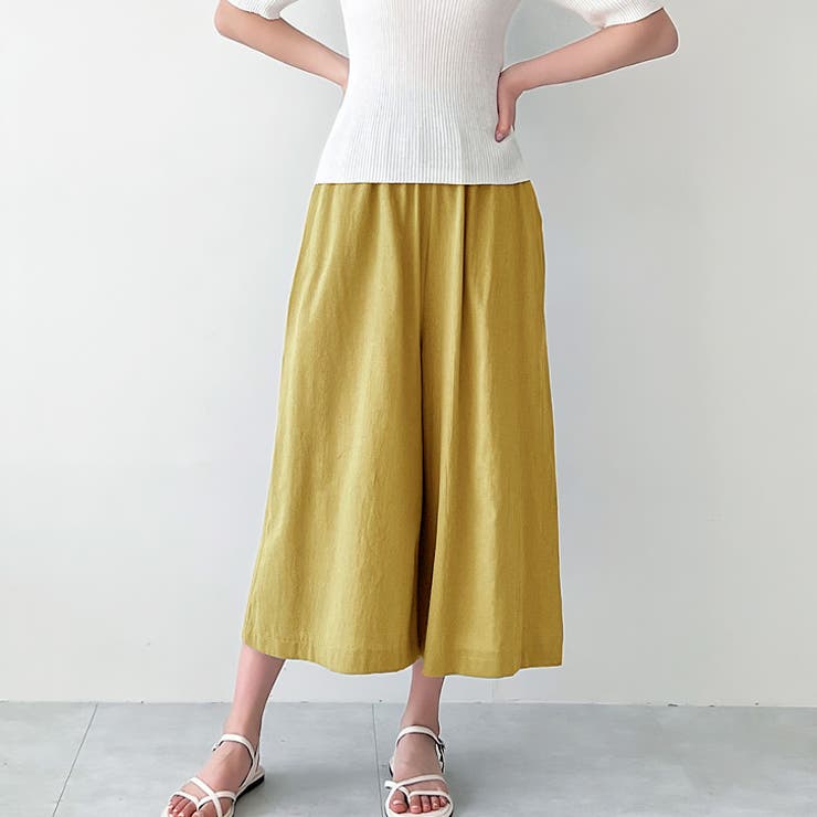 【17548】ワイドガウチョパンツ	 | SneepDip | 詳細画像12 