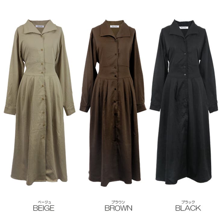 【17562】開襟レトロワンピース	 | SneepDip | 詳細画像12 