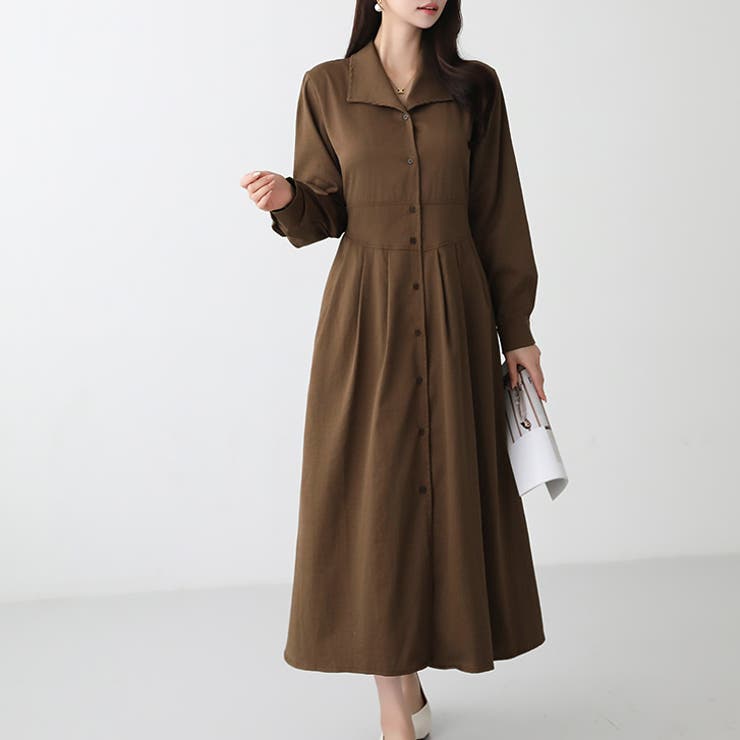 【17562】開襟レトロワンピース	 | SneepDip | 詳細画像3 