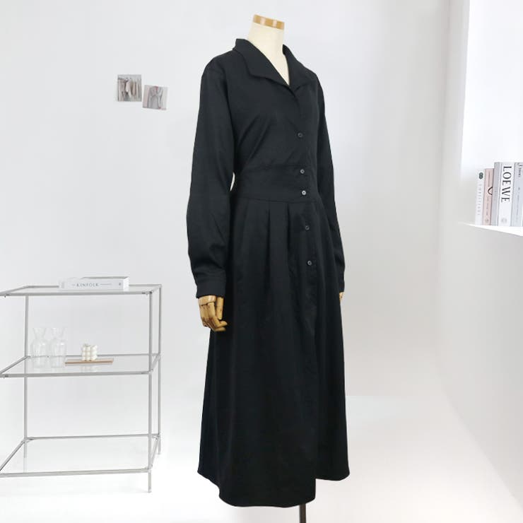 【17562】開襟レトロワンピース	 | SneepDip | 詳細画像6 