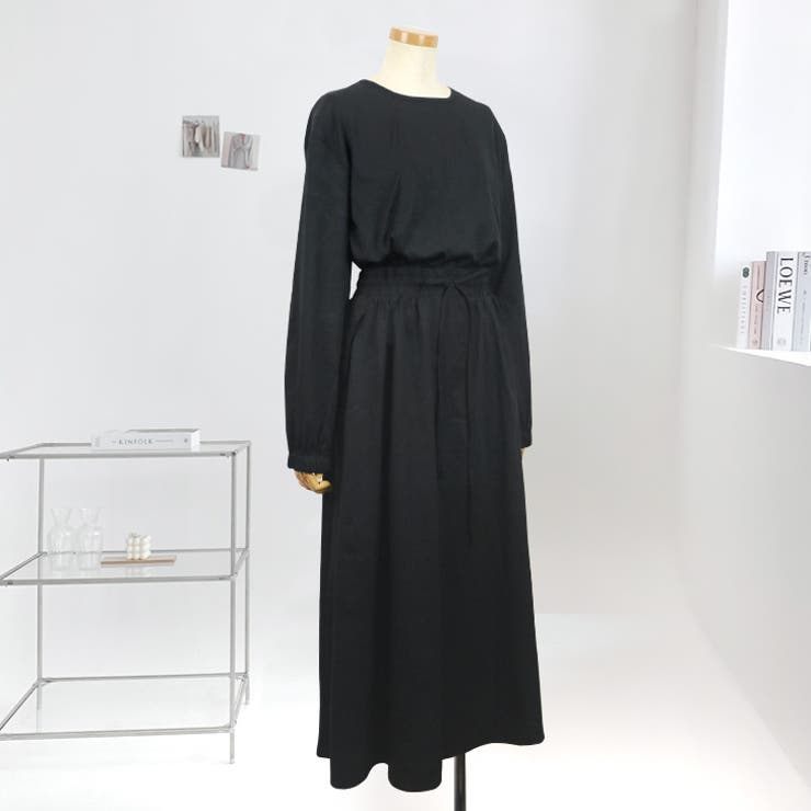 【17564】セット風シンプルワンピース	 | SneepDip | 詳細画像3 